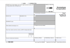 New 1099 Form to be used for 2020 - Charter School Success